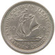 BRITISH CARIBBEAN TERRITORIES 10 CENTS 1965 Elizabeth II. (1952-2022) #s065 0663 - Caribe Británica (Territorios Del)