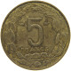 CAMEROON 5 FRANCS 1958  #c023 0285 - Camerun