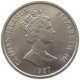 CAYMAN ISLANDS 25 CENTS 1987 Elizabeth II. (1952-2022) #s065 0365 - Iles Caïmans