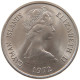 CAYMAN ISLANDS 25 CENTS 1972 Elizabeth II. (1952-2022) #s079 0675 - Iles Caïmans