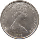 COOK ISLANDS 5 CENTS 1972 Elizabeth II. (1952-2022) #a053 0801 - Cook Islands