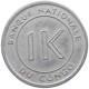 CONGO LIKUTA 1967  #s029 0101 - Congo (República Democrática 1964-70)