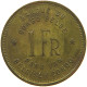 CONGO BELGIAN FRANC 1946  #a069 0845 - 1945-1951: Regency