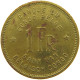 CONGO BELGIAN FRANC 1944  #a064 0645 - 1934-1945: Leopoldo III