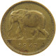 CONGO BELGIAN 2 FRANCS 1947  #s007 0033 - 1945-1951: Régence