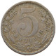 COLOMBIA 5 CENTAVOS 1886  #t133 0287 - Colombie