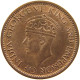 CEYLON CENT 1945 George VI. (1936-1952) #s018 0253 - Sri Lanka