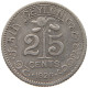 CEYLON 25 CENTS 1926 George V. (1910-1936) #c034 0463 - Sri Lanka