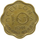 CEYLON 10 CENTS 1944 George VI. (1936-1952) #a047 0391 - Sri Lanka