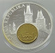 CZECH REPUBLIC MEDAL 2002 PRAGUE CHARLES BRIDGE #sm08 0545 - Tchéquie