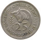 CYPRUS 25 MILS 1955 Elizabeth II. (1952-2022) #s065 0661 - Chipre