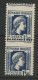 ALGERIE N° 214c PAIRE Neufs ** (MNH) VARIETE DE PIQUAGE A CHEVAL Voir Description - Ungebraucht