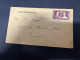 7-11-2023 (1 V 34) UK FDC Letter Posted To Dumfries (1937) - ....-1951 Pre Elizabeth II