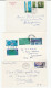 3 Diff 1960s FDC Various TELECOM Stamps GB Covers Cover - 1952-1971 Dezimalausgaben (Vorläufer)