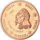 Suède, 2 Euro Cent, 2003, Unofficial Private Coin, SPL, Copper Plated Steel - Privatentwürfe