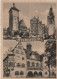 1957  PICTURE POSTCARD ( On FREIBURG)  FRANKED WITH GERMANY EUROPA  STAMPS With Cancellation On HOME ECO.EXHIBITION - 1961