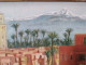 Delcampe - Tableau Orientaliste Peinture Maroc Marrakech XXème - Huiles
