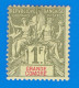 TIMBRE - COLONIES FRANCAISES - GRANDE COMORE - 1 F. N° 13 NEUF AVEC GOMME TRACE DE CHARNIERE - Neufs