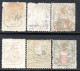 2085. SOUTH BULGARIA,THRACE, EASTERN RUMELIA 1885 6 STAMPS LOT - Eastern Romelia