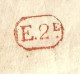Lettre, Préphilatélie, Précurseurs XIX E Siècle, 1820, Parquet De La Cour Royale De Paris, E.2 E. , Dateur, 2 Scans - 1801-1848: Précurseurs XIX