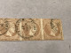 Griechenlandbriefmarken BLOCK - 5  Streifen - 2 L - 1867 -- 5/20 - Neufs
