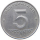 GERMANY DDR 5 PFENNIG 1953 E  #c078 0601 - 5 Pfennig