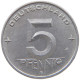 GERMANY DDR 5 PFENNIG 1953 E  #s071 0849 - 5 Pfennig