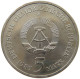 GERMANY DDR 5 MARK 1989 Mühlhausen #a078 0111 - 5 Marcos