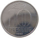 GERMANY DDR 10 PFENNIG 1980 EXPORT #a089 0077 - 10 Pfennig