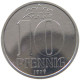 GERMANY DDR 10 PFENNIG 1979 EXPORT #c078 0671 - 10 Pfennig