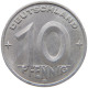 GERMANY DDR 10 PFENNIG 1953 E  #a089 0093 - 10 Pfennig