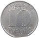 GERMANY DDR 10 PFENNIG 1968 FEHLPRÄGUNG #t076 0267 - 10 Pfennig