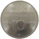 GERMANY DDR 10 MARK 1974  #a078 0083 - 10 Marcos