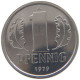 GERMANY DDR PFENNIG 1979 EXPORT #c078 0679 - 1 Pfennig