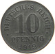 DEUTSCHES REICH 10 PFENNIG 1919  #c084 0889 - 10 Rentenpfennig & 10 Reichspfennig