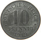 DEUTSCHES REICH 10 PFENNIG 1919  #c084 0857 - 10 Rentenpfennig & 10 Reichspfennig