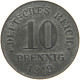 DEUTSCHES REICH 10 PFENNIG 1919  #c084 0861 - 10 Renten- & 10 Reichspfennig