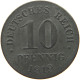 DEUTSCHES REICH 10 PFENNIG 1919  #c084 0843 - 10 Renten- & 10 Reichspfennig