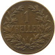 DEUTSCH OSTAFRIKA HELLER 1912 J  #a093 0555 - Africa Orientale Tedesca