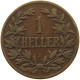DEUTSCH OSTAFRIKA HELLER 1907 J  #a093 0577 - German East Africa