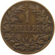 DEUTSCH OSTAFRIKA HELLER 1910 J  #a093 0561 - Deutsch-Ostafrika