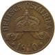 DEUTSCH OSTAFRIKA HELLER 1910 J  #a093 0561 - Deutsch-Ostafrika