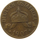 DEUTSCH OSTAFRIKA HELLER 1907 J  #a093 0565 - Deutsch-Ostafrika