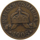 DEUTSCH OSTAFRIKA HELLER 1905 J  #a093 0567 - Africa Oriental Álemana