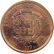 DOMINICAN REPUBLIC 200 PESOS 1977 DOMINICAN REPUBLIC 200 PESOS 1977 COPPER PROOF PATTERN #t084 0125 - Dominicaanse Republiek