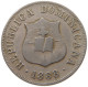 DOMINICAN REPUBLIC 2 1/2 CENTAVOS 1888  #t095 0667 - Dominicaine