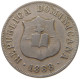 DOMINICAN REPUBLIC 2 1/2 CENTAVOS 1888  #t095 0667 - Dominicaanse Republiek