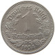 DRITTES REICH MARK 1934 J J.354 #a015 0827 - 1 Reichsmark