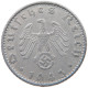 DRITTES REICH 50 PFENNIG 1943 B  #a051 0301 - 50 Reichspfennig