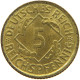 DRITTES REICH 5 PFENNIG 1936 A  #a053 0363 - 5 Reichspfennig